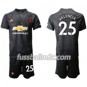 Fußballtrikots Manchester United VALENCIA 25 Kinder Ausweich Trikotsatz 2019-2020